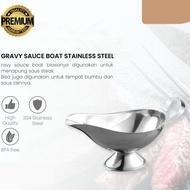 Gravy Boat STAINLESS Steel Steak Mushroom Sauce Container 3OZ 5OZ YKM