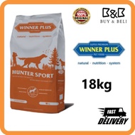 [Ready Stock] 狗粮 Winner Plus Hunter Sport Dog Food 18kg