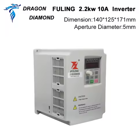 VFD Inverter 2.2KW Frequency Converter 3P 220V/110V Output CNC Spindle motor speed Control VFD Conve