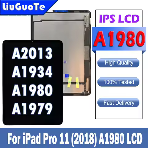 11.0" For iPad Pro 11 2018 A1934 A1979 A1980 A2103 2020 A2228 A2230 A2231 LCD Display Touch Screen A
