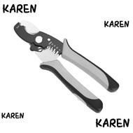 KAREN Crimping Tool, 7 Inch High Carbon Steel Wire Stripper, Easy to Use Wiring Tools Cable