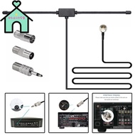 OTUINSG FM Dipole Aerial, Plug Play Universal Radio Antenna, Portable Stereo 75Ohm Aerial Connector 