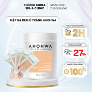Mẫu thử Mặt Nạ Ủ Trắng Ahohwa Tone-up Brightening Cream Mask 20g – Dưỡng Trắng Làm Sáng Da
