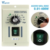 220V AC to 180V DC Motor Speed Controller - Variable Knob Control for 0-400W Motors