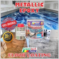 1L ( Metallic Epoxy Paint ) GREENTECH  EPOXY METALLIC EPOXY FLOOR PAINT PROTECTIVE & COATING Tiles &