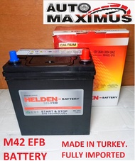 M42 BEZZA/ MYVI ADVANCE -HELDEN EFB SILVER MAINTENANCE FREE CAR BATTERY