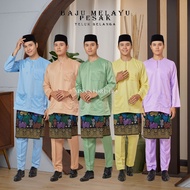 BAJU MELAYU PESAK TELUK BELANGA MSN STORE HQ - BAJU MELAYU LEHER BULAT / JOHOR - ( BATCH 2 )