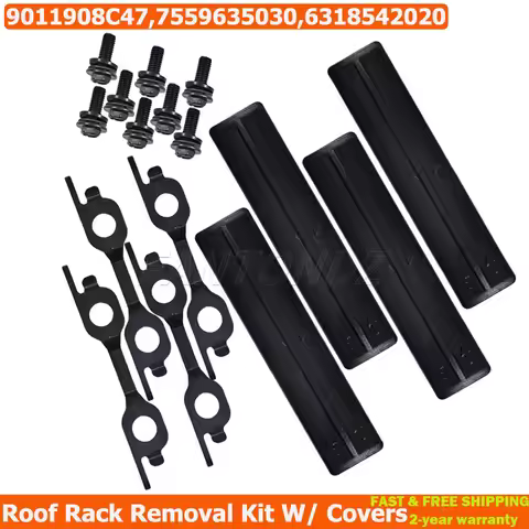 4 Sets Roof Rack Removal Kits Fit Lexus Gx460 Gx470 Lx570 Toyota Rav4 4Runner 75596-35030 63185-4202