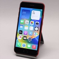 Apple iPhone SE 64GB（第 2 代）（產品）RED A2296 MHGR3J/A電池85% ■ 解鎖SIM 卡