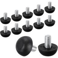 PATIKIL M8 Furniture Leg Leveling Feet, 16 Pcs 8mm x 1.25 Adjustable Threaded Screw-in Feet Levelers
