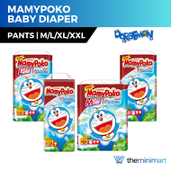 MamyPoko Baby Pants Diaper Doraemon M52 L40 XL34 XXL22 Size Exclusive Limited Edition Made in Japan Unicharm Soft Touch