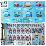 Car/car CARTOON Motif STICKER Wallpaper / Motif Wall Wallpaper 45cmX10mtr