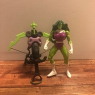 Toybiz Marvel 女浩克 she hulk