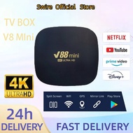 16+256GB 8K TV box/Android box/Movie Box V88 Smart box 8K Android FHD