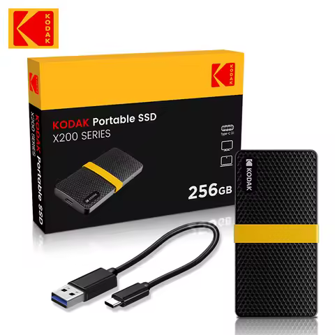 KODAK x200 External SSD hard drive hd externo 1t usb 3.1 GEN 2 portable SSD 128GB 256B 512GB mini ha