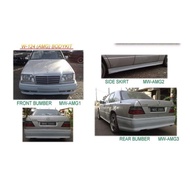 Mercedes Benz w124 amg style bodykit body kit front side rear bumper skirt lip