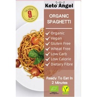 🌱 Keto Angel Organic Konjac Noodle with Oat Fiber | Spaghetti | Penne | Rice | Angel Hair | Lagsane | Thai Style 270g 🍝