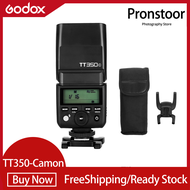 GODOX TT350 TT350C GN36 HSS 1/8000S TTL 2.4G กล้องระบบ X ไร้สายตัวยิงแฟลชสำหรับ Canon มิลเลอร์เลสดิจ