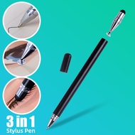 GUUGEI 3 In 1ปากกา Stylus สากลสำหรับแท็บเล็ตโทรศัพท์มือถือ Android I-โฟมกรองสารชีวเคมีแท็บเล็ตวาดรูปปากกาสัมผัสหน้าจอ Capacitive