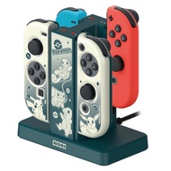 【‎Nintendo任天堂】Nintendo Switch 雙手把充電座+Joy-Con PC保護殼(寶可夢款)《HORI (AD13-001)》(周邊)