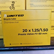 Inner tube 20 x 1.25/1.50 FV 60mm