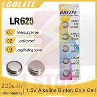 Golite LR625 1.5V Alkaline Battery LR625 V625U E625 LR625G MR9 PX625A Button Battery For Car Key Rem