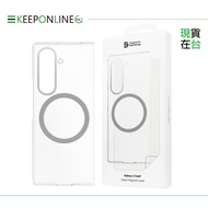 Samsung Z Flip7/Z Fold7 (With Protective Sticker) Transparent Magnetic Case [Boxed] F966/F766