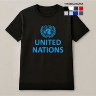 UN UNITED NATIONS T-SHIRT - PBB T-Shirt, NATION'S ASSOCIATION, Size S - 3XL