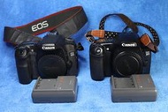 【Canon EF 機身】EOS 30D 與 40D 各一台，所有功能都正常，全套含電池、充電器與記憶卡廉讓~