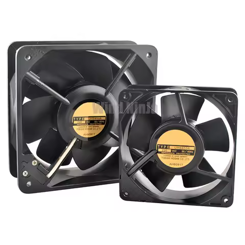 UHS4556 Metal Axial Flow Cooling Fan 120mm/16cm 120x120x38mm/160x160x55mm Frequency Converter AC220V