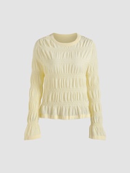 Cider Light Yellow Sweater