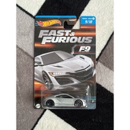 Hotwheels 17 Acura NSX Fast & Furious FF