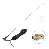 UT-108UV เสาอากาศแม่เหล็กวิทยุคลื่น VHF UHF สองทางสำหรับวิทยุ Nagoya BAOFENG CB UV-5R UV-B5 UV-B6 GT-3 UV-9R