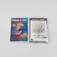 cod 2024 USA Donald  John Trump  47th New colorful Commemorate Shot Collection Card Victory Card Wit