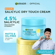 NEW Garnier Salicylic Acid Dry Touch Mochi Cream, 50ml - +83% More Plumps, Brightening Moisturizer, 