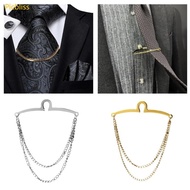 Picbliss Men Tie Chain Neckline Link Chain Jewelry  Business Wedding Tie Accessories