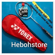 RAKET BADMINTON YONEX CARBONEX 8000 ORIGINAL BONUS SENAR BG66 tas Grip