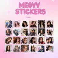 [90 PCS] MEOVV LOVE MAIL STICKER FREBIESS STICKER DECO KPOP