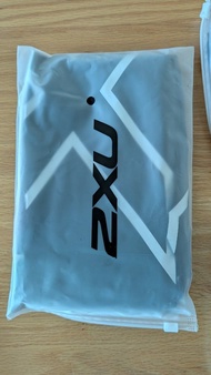 2XU PWX 男裝壓力褲 運動長褲 L碼 黑/銀