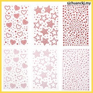 6 Sheets Stickers Jewel for Kids Face Rhinestones Sticky Gems Decoration Jewels sjchuanckj