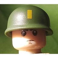 WW2 American soldier helmet without soldier or head