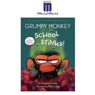Grumpy Monkey School Stinks!: A Graphic Novel (Grumpy Monkey Graphic Novels) Hardcover by Suzanne La