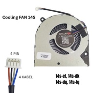 Laptop Cooling Fan 14S 4 Pin DC Brushless H14-CF 4 Wires