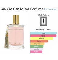 Decant▪️Cio Cio San▪️MDCI Parfums // 花香 荔枝 櫻花 牡丹 香水分裝 香水試用 試香 fragrance perfume parfum tester sample