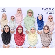 MUSLIM NC EXCLUSIVE HIJAB TWEELY KOREAN COTTON MADE FROM VIETNAM - INSTANT HIJAB FOR DAILY USED.