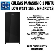 kulkas panasonic 1 pintu low watt 155 l nraf171s