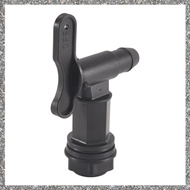 [feidan33.ph] 2 Set Drum Spigot Faucet Pail Taps with Gasket Plastic Construction Materials NPT Conn