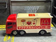Tomica Tomy 紅標 NO.65 McDonald’s panel   麥當勞貨車  絕版    二手 無盒