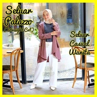 Seluar Palazzo Straight Cut Scuba Wanita Seluar Palazo Straight Cut Wanita Seluar Palazzo Scuba Musl