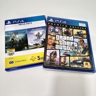 NEW PS4 God Of War + Horizon Complete Edition &amp; Grand Theft Auto V PREMIUM EDITION Playstation 4 Games